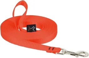 1/2in Blaze Orange 30ft Training Leash