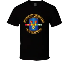 196th Infantry Brigade with Service Ribbons T Shirt, Premium and Hoodie