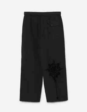 5240 Thar Desert Hemp Track Pants Black