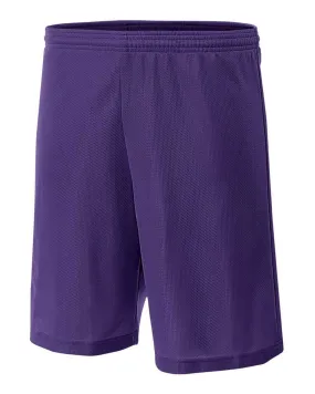 A4 NB5184 Youth 6" Lined Micromesh Shorts - Purple