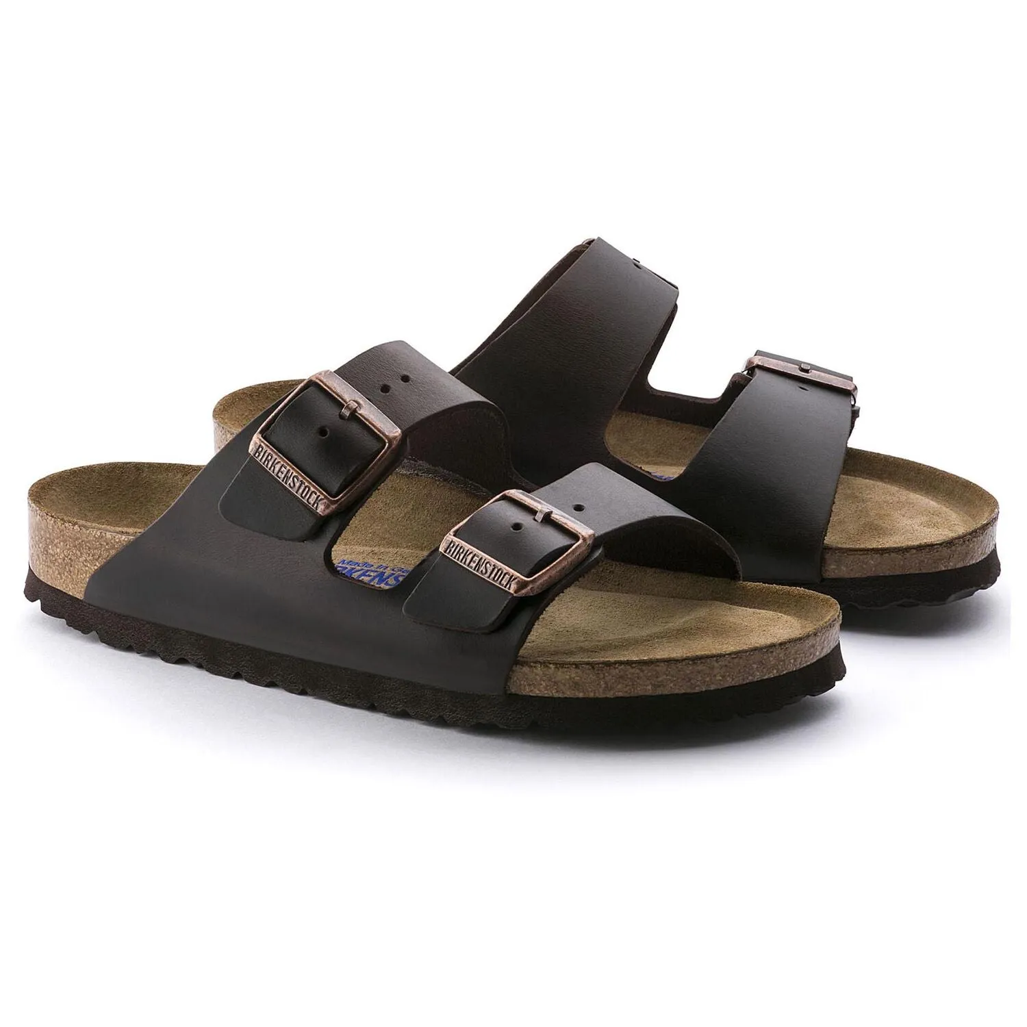 Arizona Adult SF Smooth Leather Sandal -  Amalfi Testa Di Moro