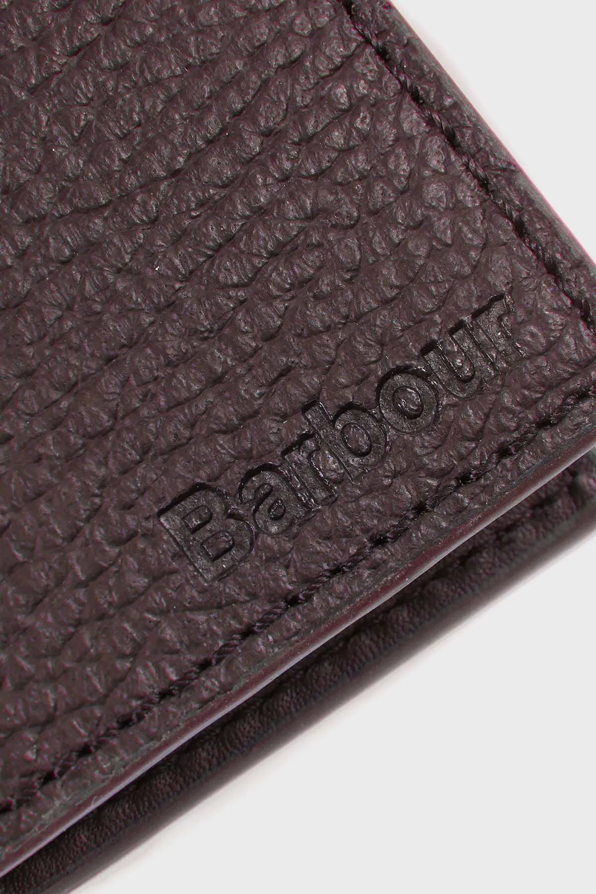 Barbour Grain Leather Billfold Wallet