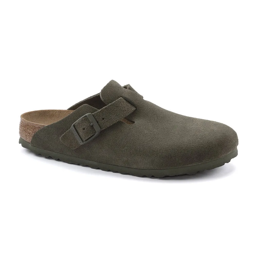 BIRKENSTOCK BOSTON THYME SUEDE - WOMENS