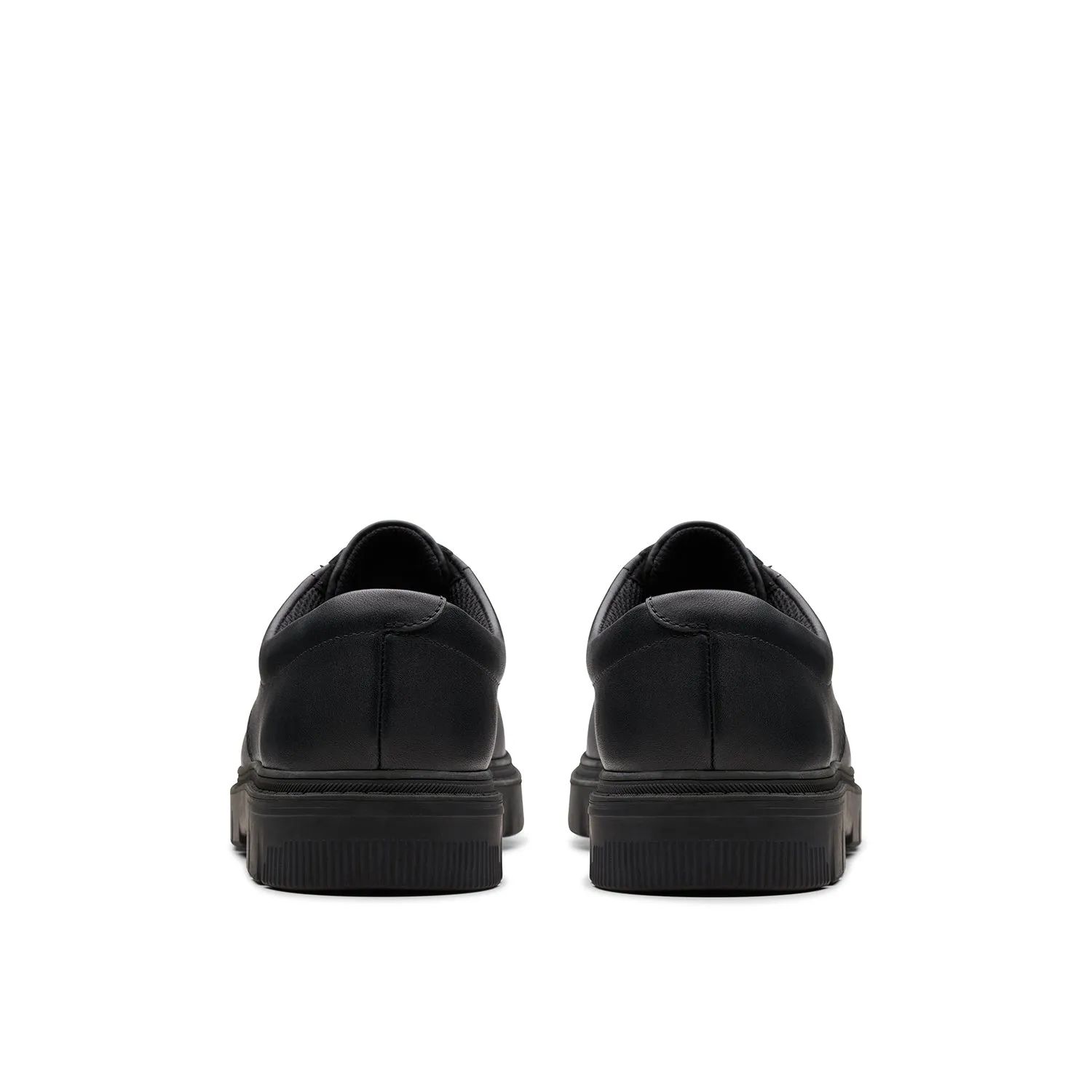 Boys - Lorcam Loop Youth Black Leather