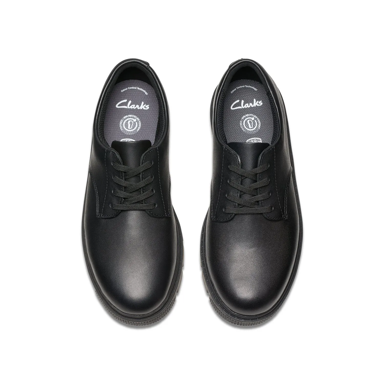 Boys - Lorcam Loop Youth Black Leather