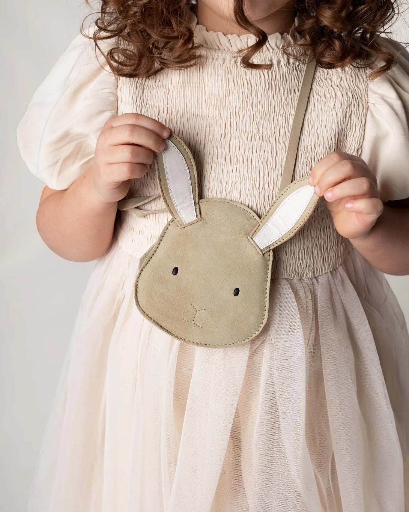 Britta Classic Purse | Bunny | Taupe Nubuck