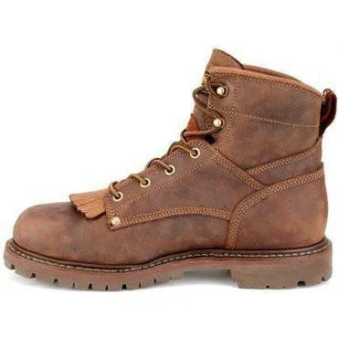 Carolina Men's 28 Series 6” WP Grizzly Work Boot - Brown - CA7028