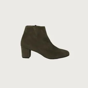 CLAUDIA MILITARY GREEN  SUEDE