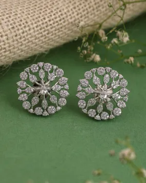 David Cz Stud Earrings