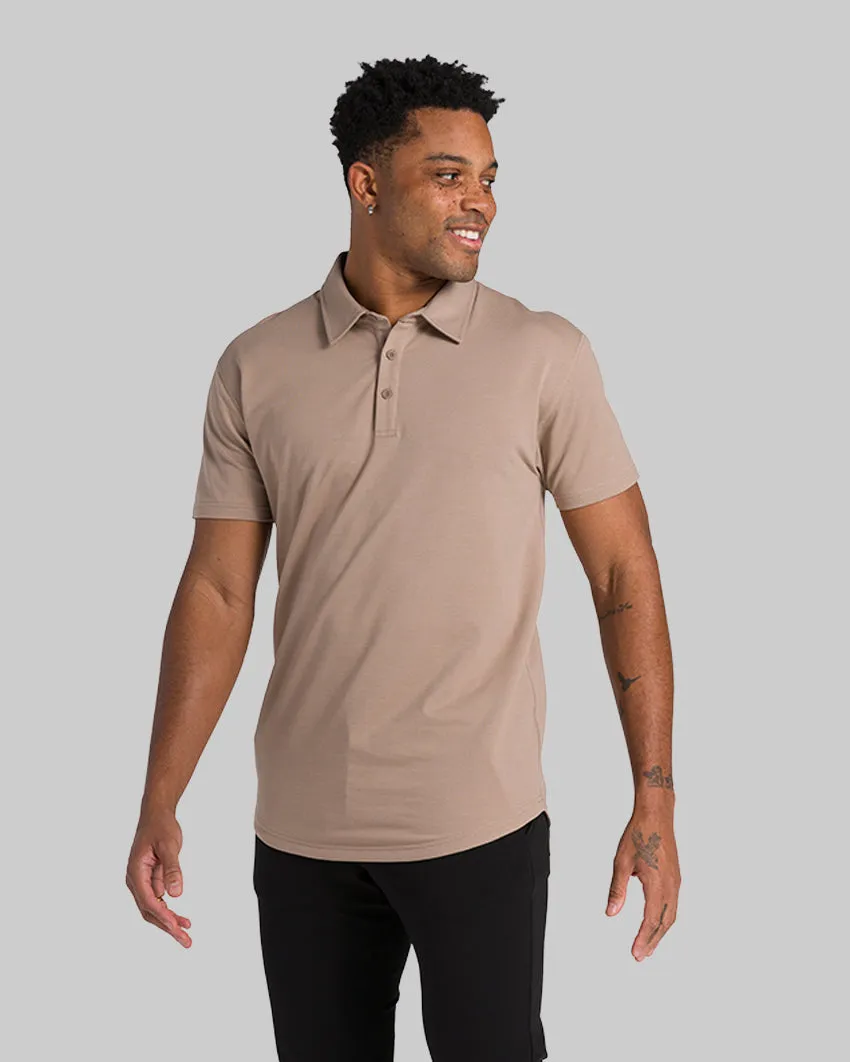 Drop-Cut Polo: BYLT Signature