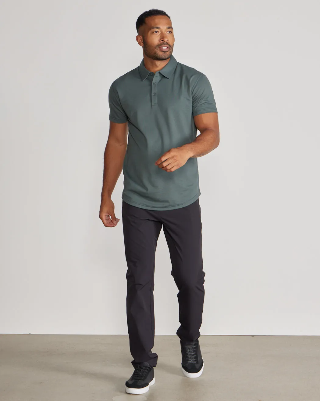 Drop-Cut Polo: BYLT Signature