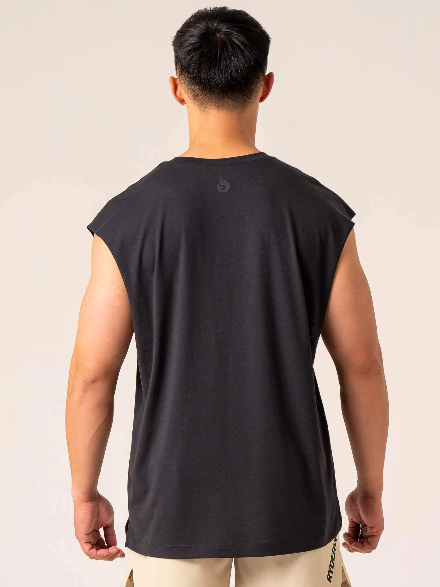 Emerge Muscle Tank - Faded Black