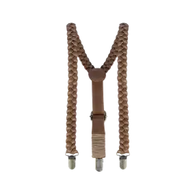 Erbu Suspenders | Cognac Classic Leather