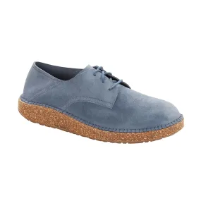 Gary Blue Suede Leather