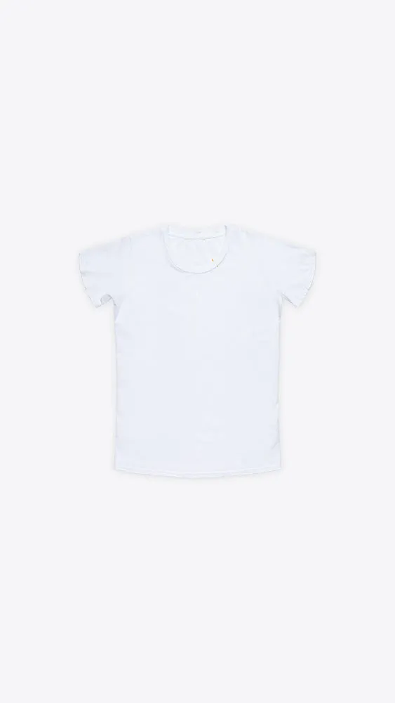 Goldenline SS Tee - White Glow