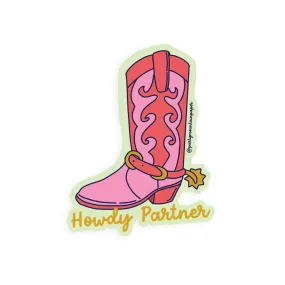 Howdy Partner Sticker