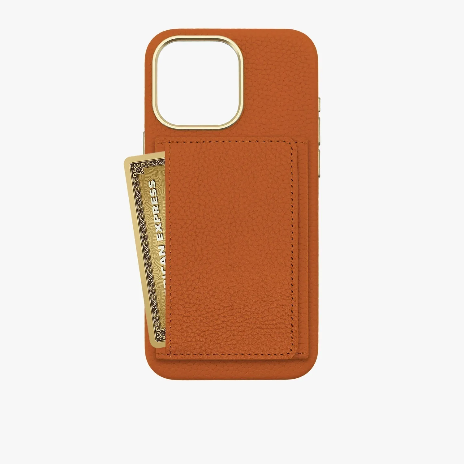 iPhone 13 Pro Leather Case with MagSafe Trifold Wallet Set