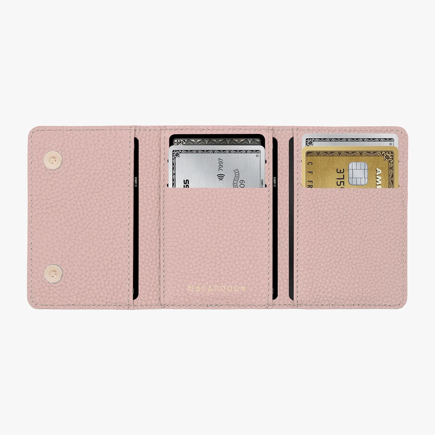 iPhone 16 Plus Leather Case with MagSafe Trifold Wallet Set