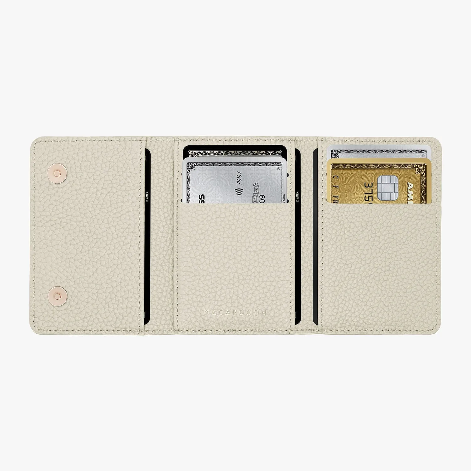 iPhone 16 Plus Leather Case with MagSafe Trifold Wallet Set