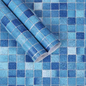 Mosaic Tile Look Self Adhesive Vinyl Contact Paper Wallpaper