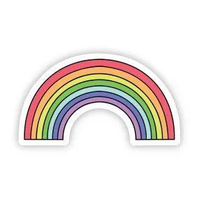 Multicolor Rainbow Aesthetic Sticker