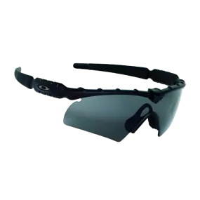 Oakley S.I. Ballistic M Frame 2.0 Black Frame Glasses: Grey Hybrid Lens