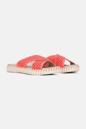 Sandals - Raspberry