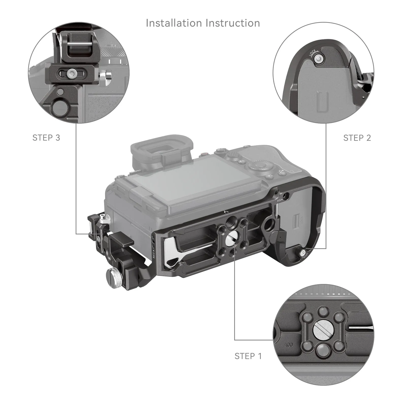 SmallRig Cage for Sony Alpha 9 III 4533