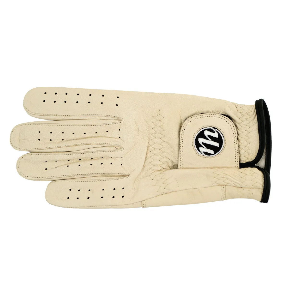 SoftFit Cabretta Leather Golf Glove, Men, Left Hand for Right-Handed, Ivory