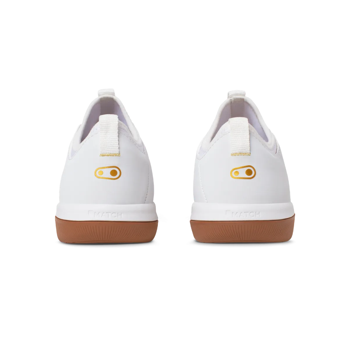 Stamp Street Fabio Flat Shoes - White/Gum