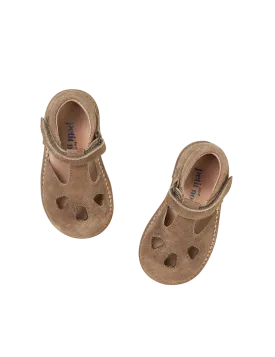 T-Bar Sandal - Mushroom