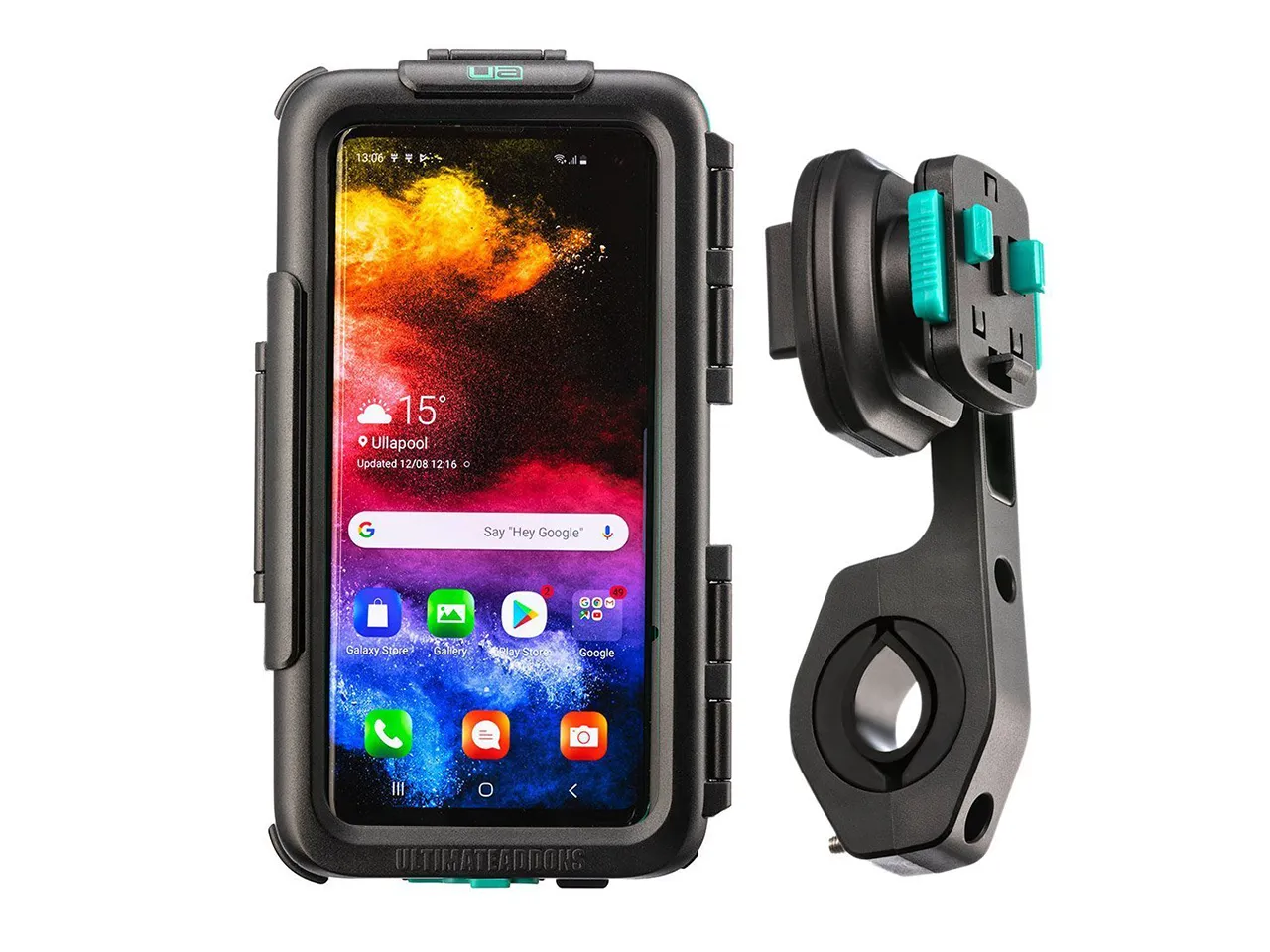 Tough Waterproof Bike Mount Case for Samsung Galaxy S20 Plus