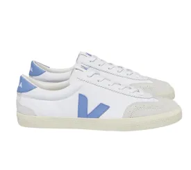 VEJA Volley canvas white aqua women