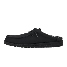 Wally Slip Stretch Canvas - Black/Black