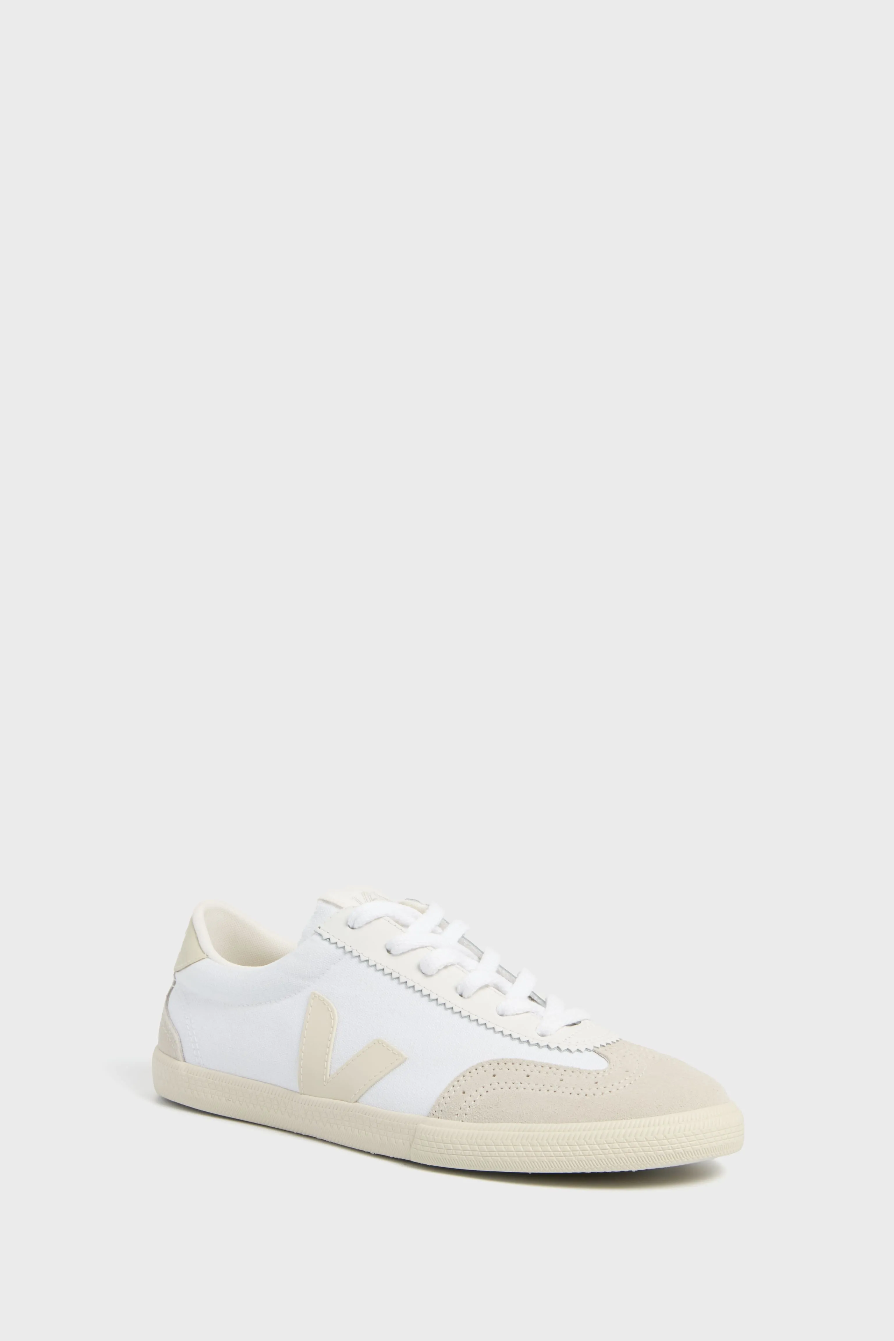 White Pierre Volley Sneakers